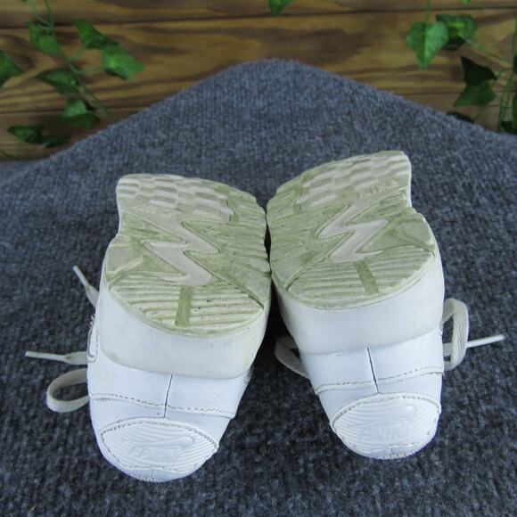 Nike Unisex Sneaker Air Max Sz T 10 Medium White Synthetic Lace Up - Picture 5 of 6